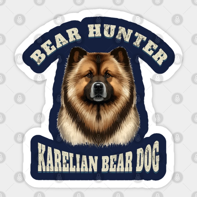 Bear killer Dog Sticker by throwback